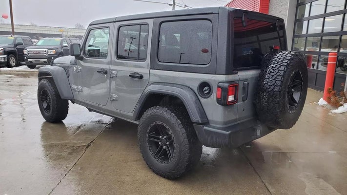 2018 Jeep Wrangler Unlimited All New Sport SUV 4D in Brownstown, MI - George's Used Cars