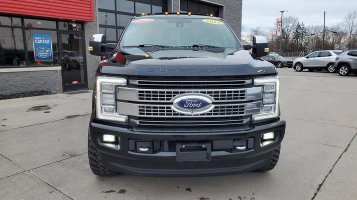 2017 Ford F350 Super Duty Crew Cab Platinum Pickup 4D 6 3/4 ft in Brownstown, MI - George's Used Cars