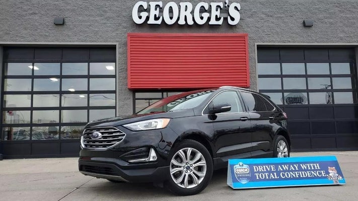 2019 Ford Edge Titanium Sport Utility 4D in Brownstown, MI - George's Used Cars